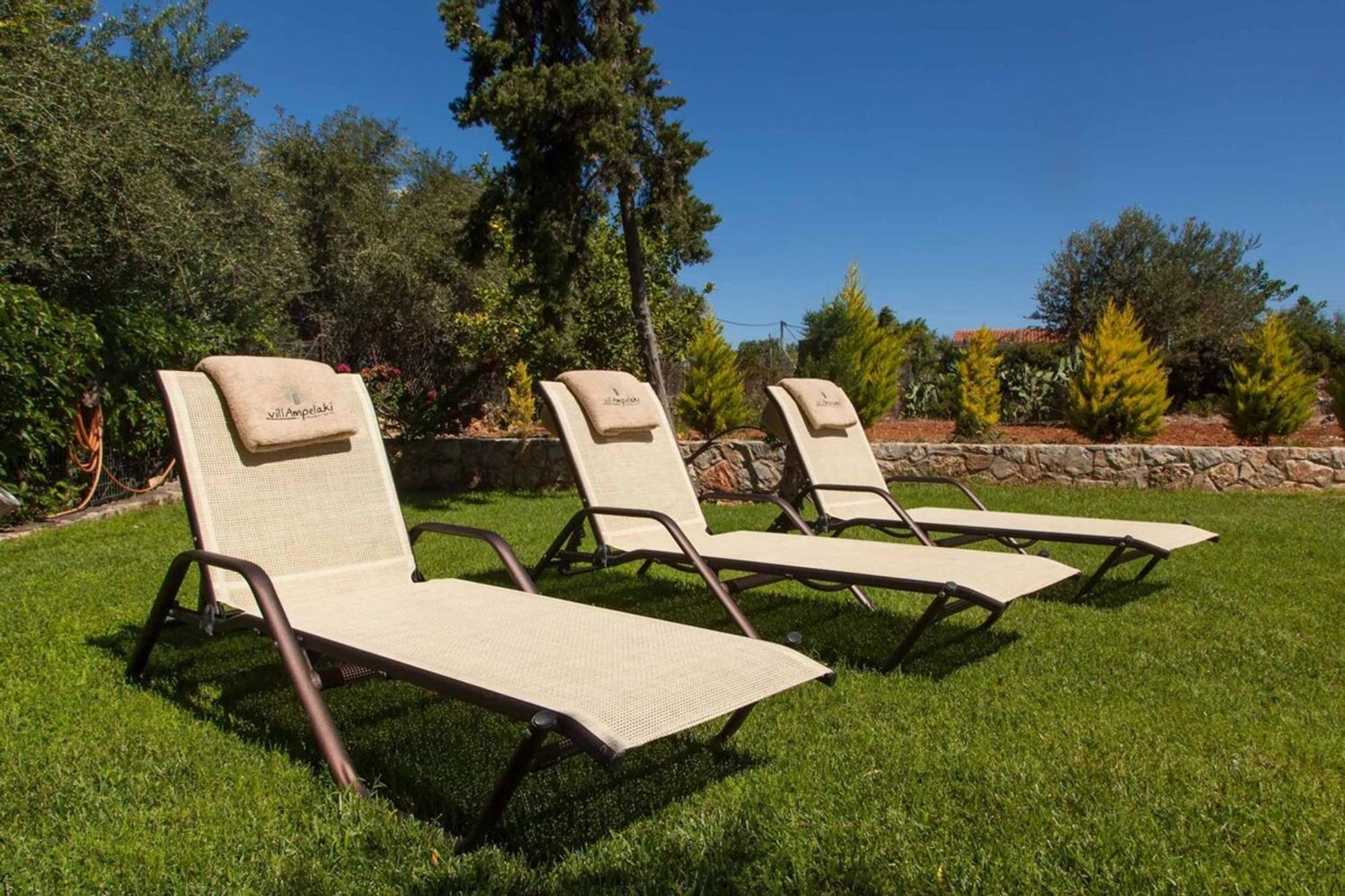 Villa Ampelaki - Premium Villa With Heated Pool Kounoupidhiana Exterior photo